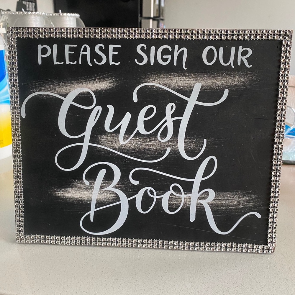 Wedding sign